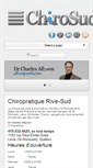 Mobile Screenshot of chirosud.com